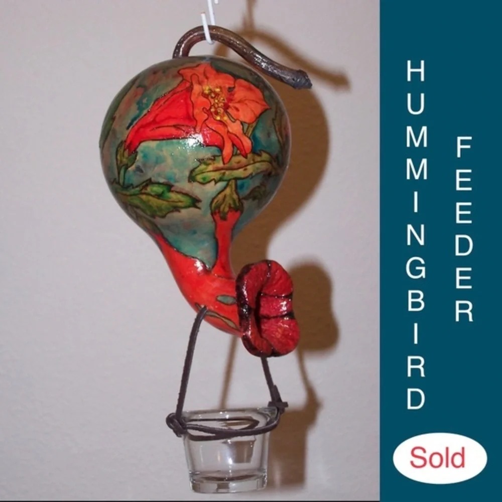 CREATIVE IDEAS for Arts and Crafts Projects using Gourds by Kristina Simkins - Picture 4 of 16